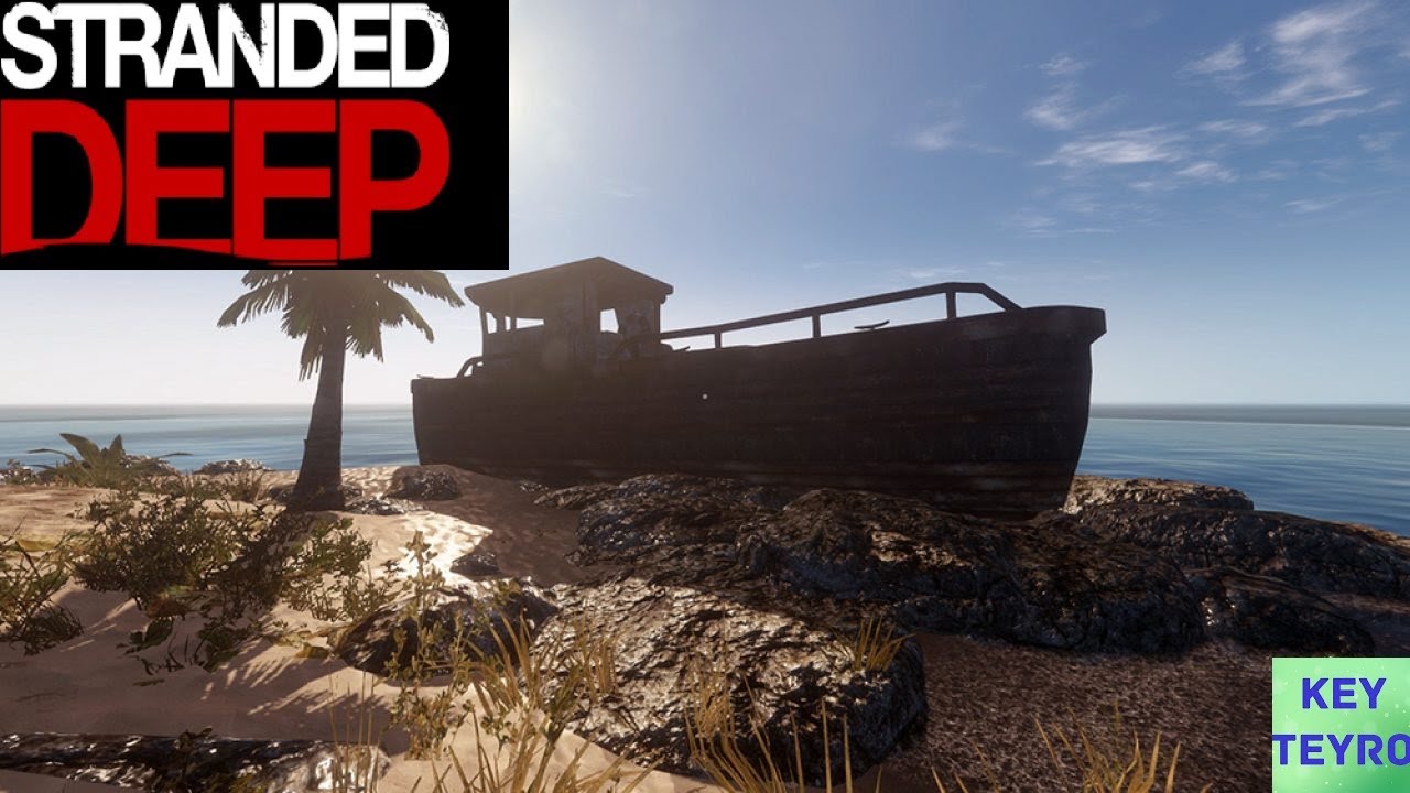 Stranded Deep PS4 Gameplay German 11 Wildschweine Jagen und Leder
