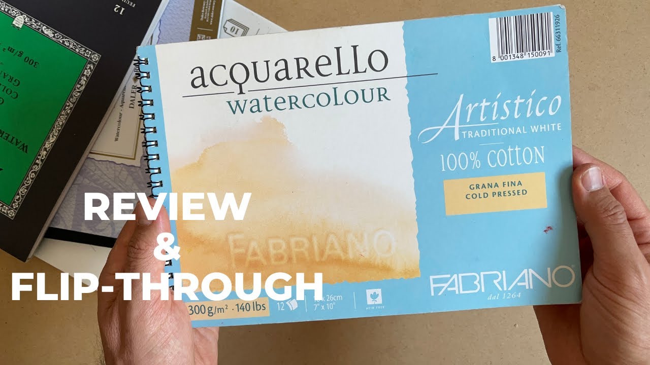 3 Watercolor Sketchbook Recommendations