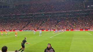 Yunus Akgünün Tottenhama Attığı Tribün Çekim