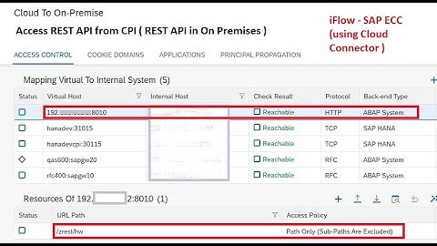 CPI - Access REST API from IFow - On Premises - Cloud Connector | Cloud Platform Integration | BTP