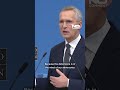 NATO Secretary General Jens Stoltenberg addressed Donald Trump’s comments