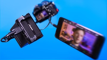 Monitor and power your camera from a phone | ACCSOON M1 Review