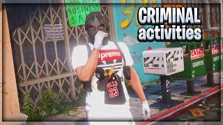 Criminal Activities | GTA 5 RP