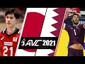 HIGHLIGHTS: Japan vs Qatar | Ran Takahashi vs Youssef Oughlaf | Asian Volleyball Championship 2021