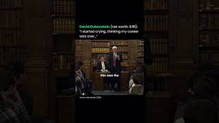 Famous David Rubenstein (net worth: $4B): “I started crying, thinking my career was over #shots Profile