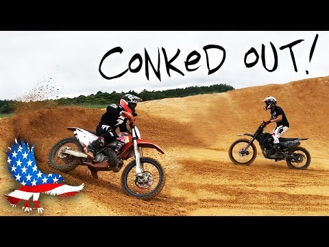Conked Out! - Derek D Dirt Biking