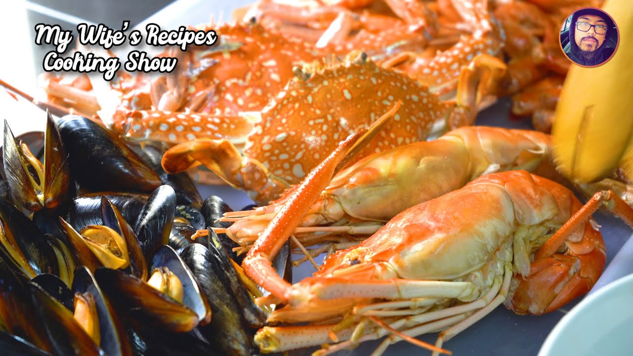 SHELL OUT | LOBSTER, CRAB, MUSSELS & SHRIMP | MY WIFE'S RECIPES - YouTube