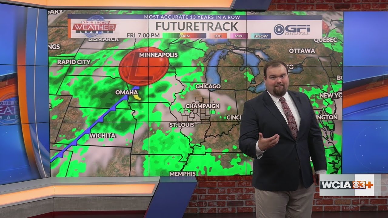 Adam "Storms pop up here and there, but the heat remains"