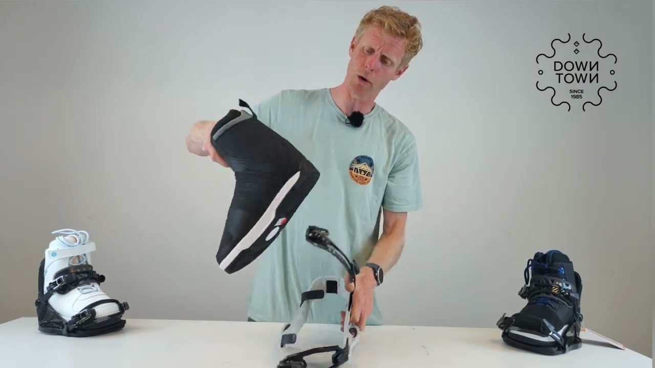 Hyperlite System Lowback wakeboard bindingen