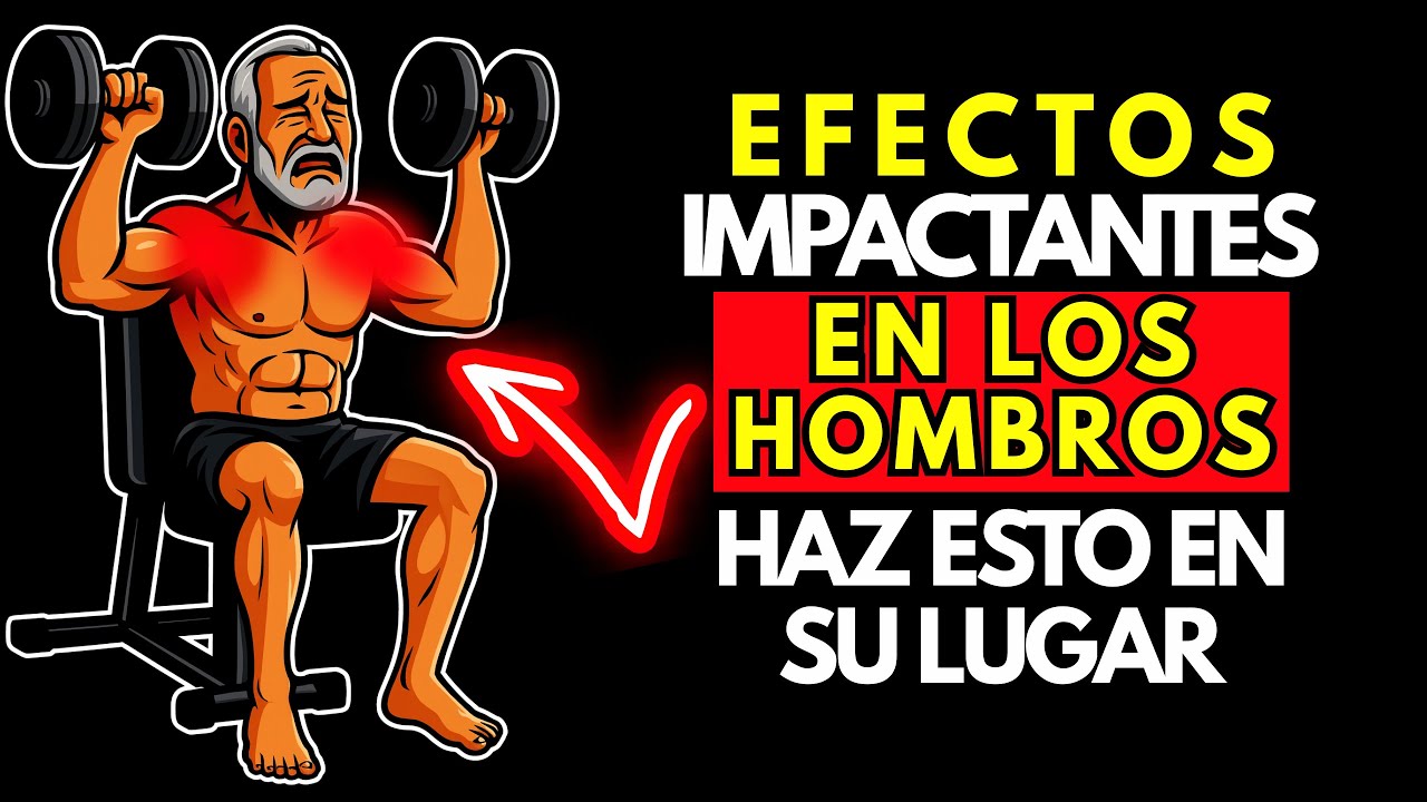 ¿Más de 40 años? Estos 8 ejercicios están DESTRUYENDO tus hombros (¡y ni lo sabes!)