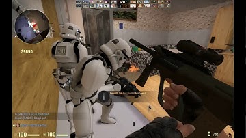 CS:GO Zombie Escape: [GFL] ze_Bathroom_v2_5 Lvl 1