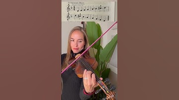 D Harmonic Minor Scale 🎻 #learnviolin #violin #violinstudent