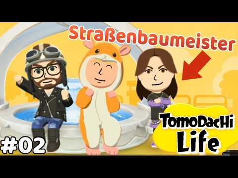 Road construction foreman Miri | Tomodachi Life: Where dreams come true #02 | Balui
