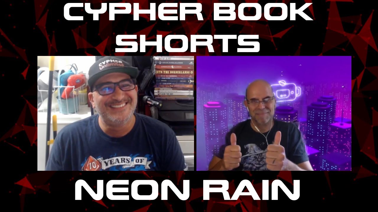 Cypher Book Shorts — Neon Rain by Sean K Reynolds of Monte Cook Games