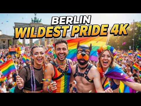 Thousands Filled Berlin Streets 🇩🇪🏳️‍🌈 | CSD Pride Parade 2026 (4K Walk)