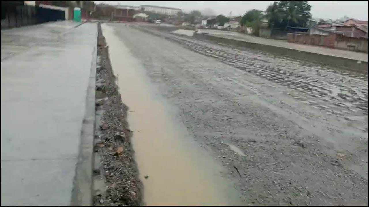 Muita água no canal de bodocongo, campina grande pb 