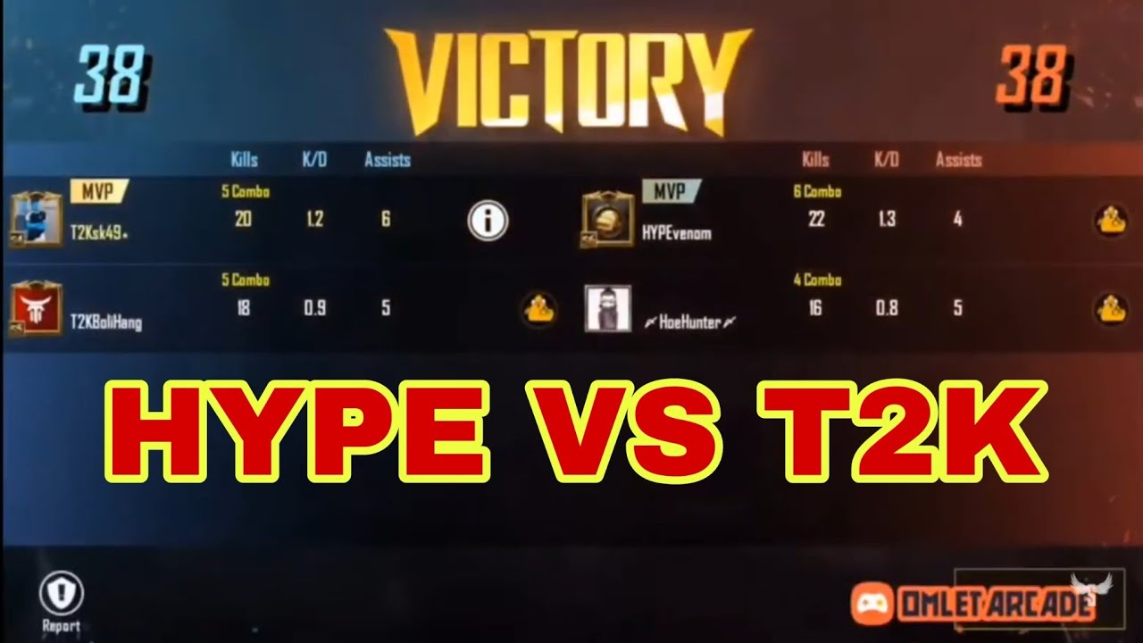 T2K VS HYPE 2 VS 2 INTENSE FIGHT | SK49 & BOLIHANG VS HUNTER & VENOM