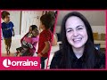 Queen of the Castle Giovanna Fletcher's Emotional Reunion With Family After Returning Home| Lorraine