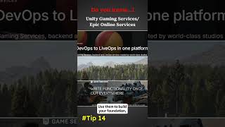 #Tip-14 | Unity/Unreal Switching | Unity Gaming Services/Epic Online Services #shorts #Unity #Unreal
