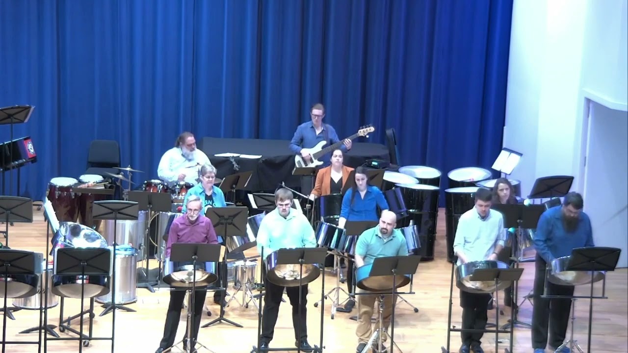 NKU Prep Steel Band   Jump In the Line