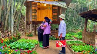 The single mother was surprised by the old woman's decision and the man's kind gesture.