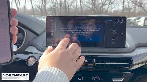 How to connect to Apple Carplay in a 2025 Acura