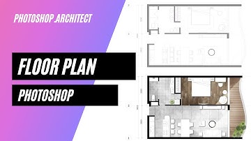Rendering an architectural FLOOR PLAN