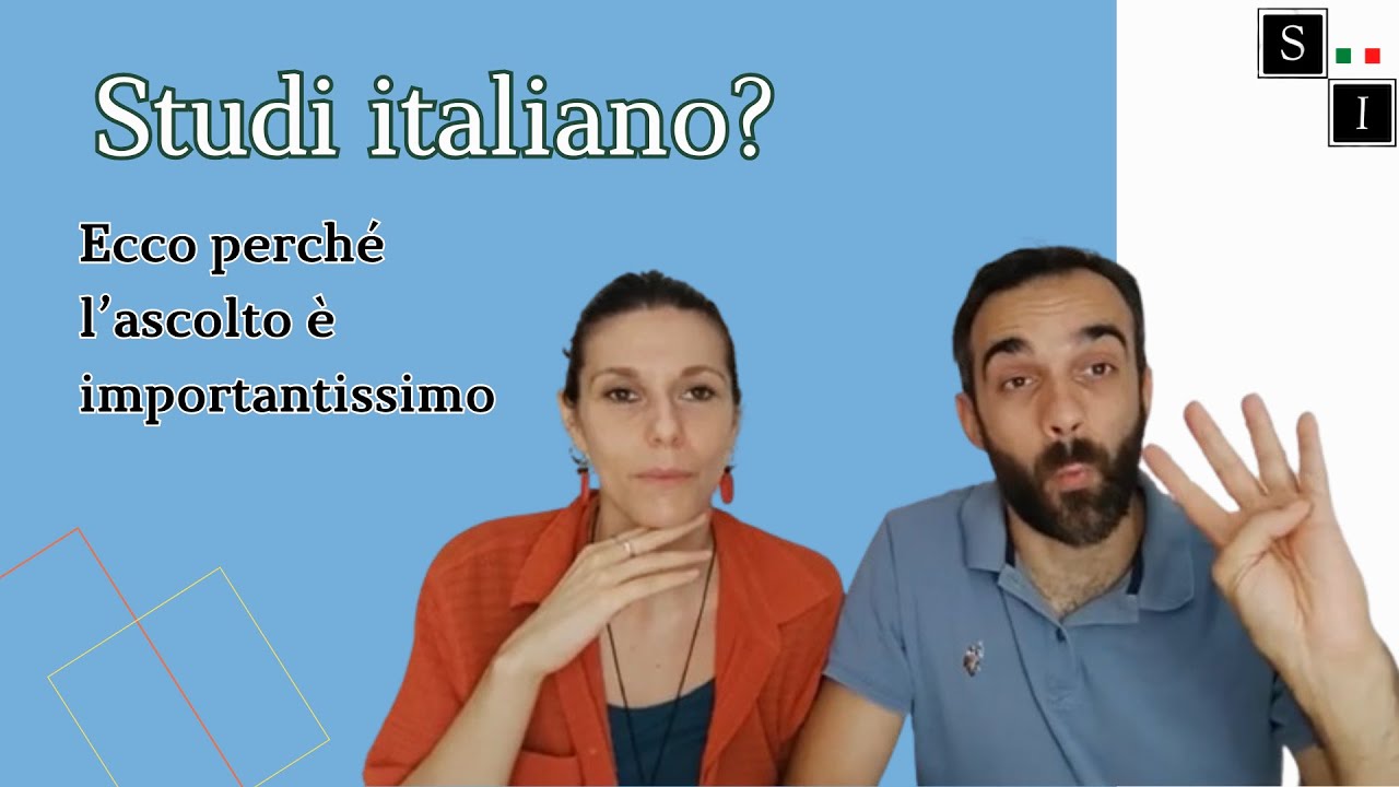 Vuoi VERAMENTE imparare l'italiano? Ascolta! Quattro motivi per cui l'ascolto è FONDAMENTALE.