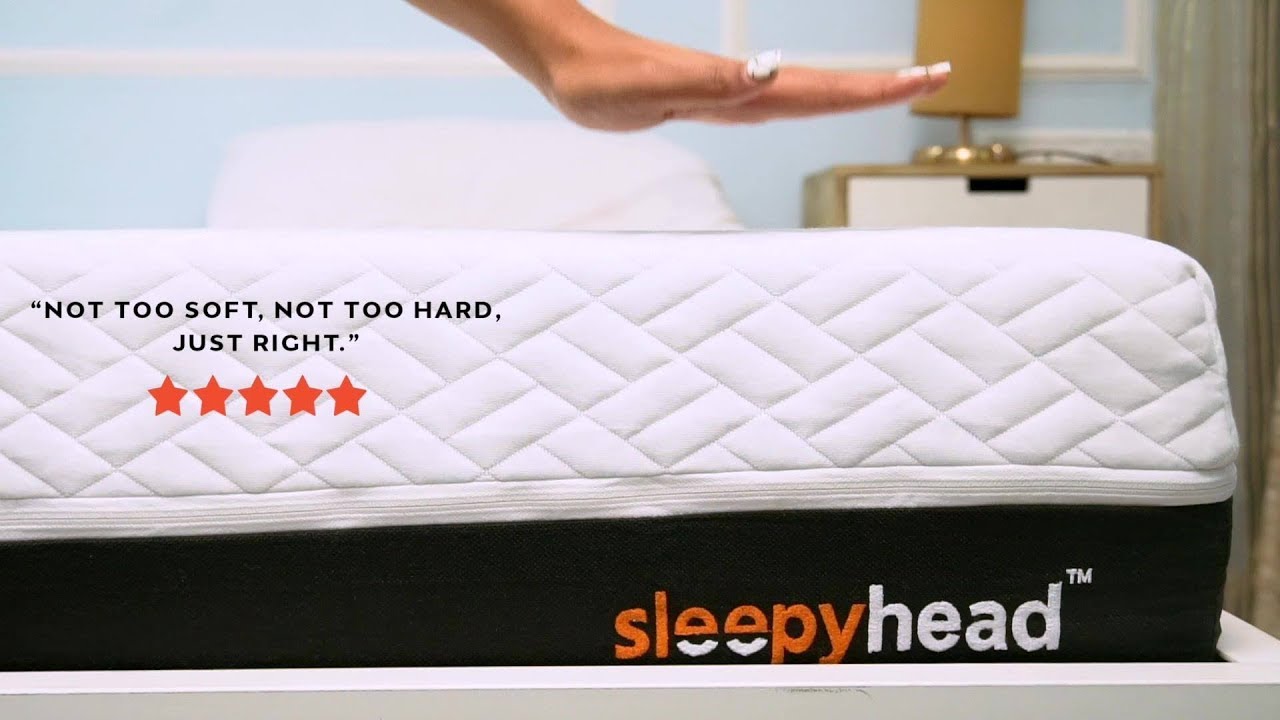 Not too Hard, Not too Soft - It's just Right with a Sleepyhead Mattress ...