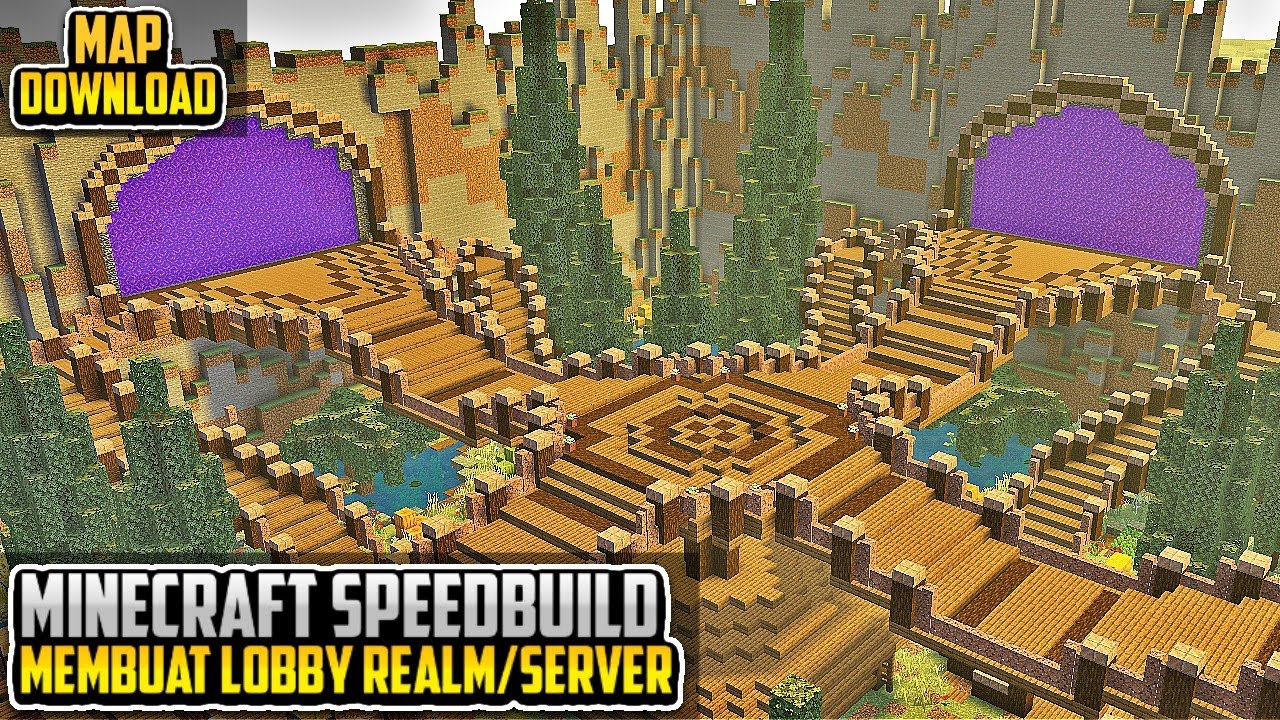 Membuat Lobby Server Minecraft [Anti Grief] - Map Free Download - YouTube