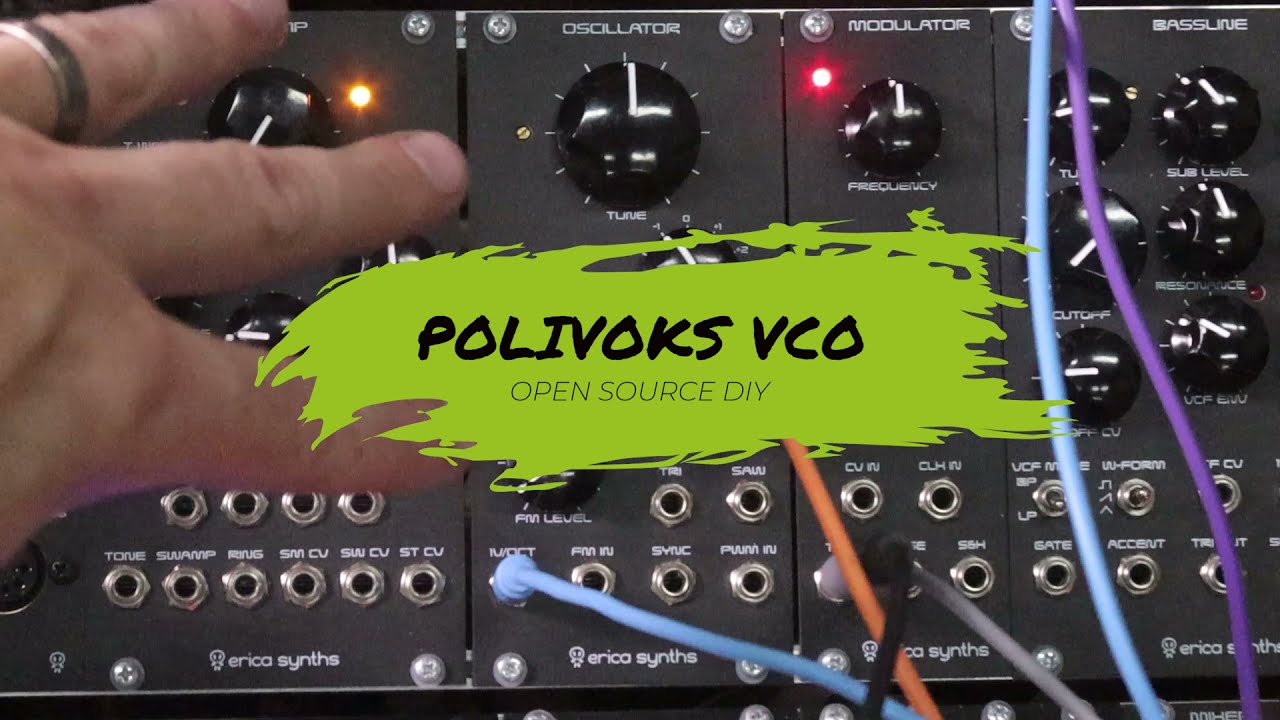 Erica Synths SDIY Polivoks Eurorack VCO - Demo - YouTube