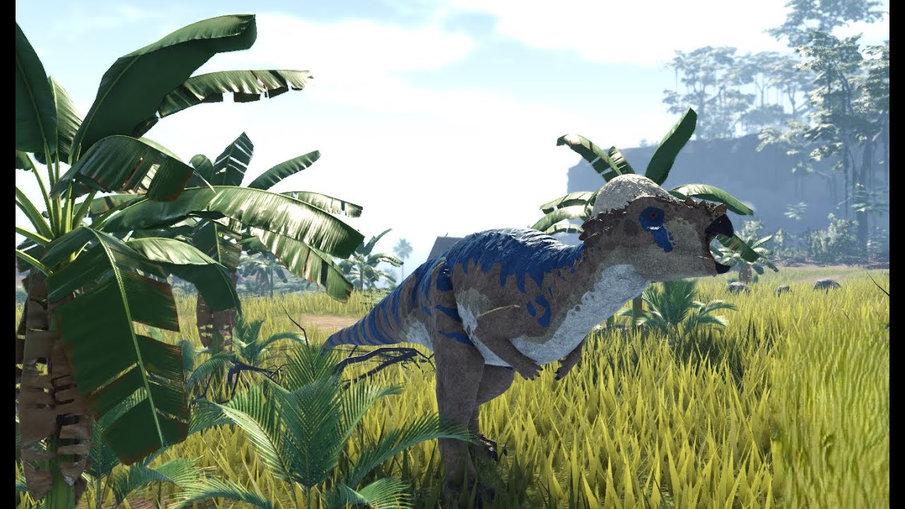 Pachycephalosaurus gameplay [ Fallen Ashes ]