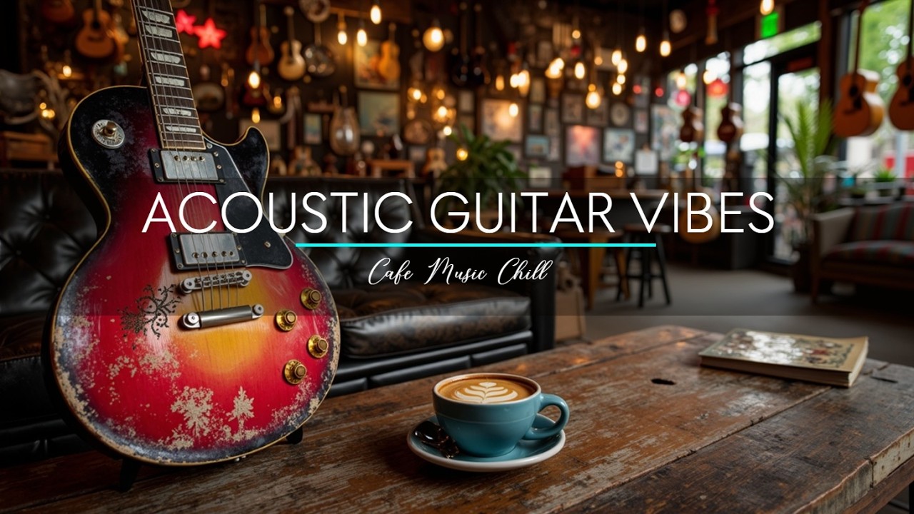 Гитара Кафе Музыка ~ Акустическая Инструментальная для Расслабляющей Кофейной Атмосферы