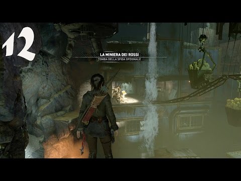 Video: Rise Of The Tomb Raider - Miniere Abbandonate, Carrello Da Miniera, Gettoniera, Cortina Fumogena, Gru