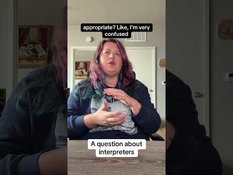 Why didn't my interpreter sign what the doctor said? #Deaf #ASL
