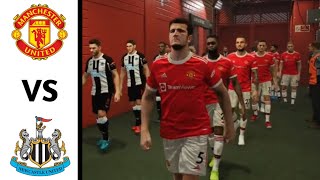 Manchester United vs Newcastle United | Premier League 21/22 Match Highlights | PES 2021