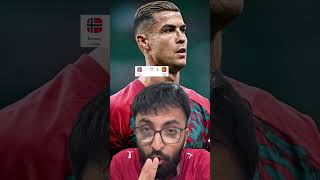 Ronaldo on bench for 90 minutes &amp; Haaland off day! Norway 1-2 Portugal #football #ronaldo