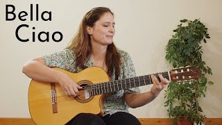 Bella Ciao (guitar cover) - Italian traditional song with TAB Resimi