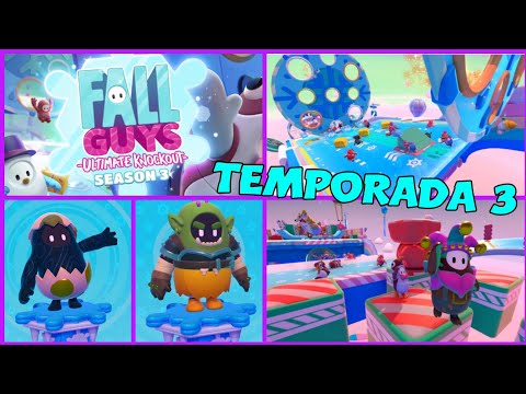 Fall Guys: A terceira temporada traz uma reviravolta de Inverno.