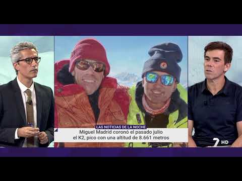 Miguel Madrid: "Subir monta&ntilde;as es algo que me sale de dentro"