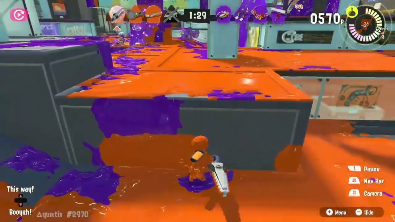 How to fake your death in Splatoon 3. [Part 1]