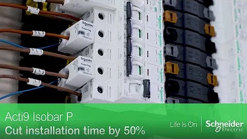 Acti9 Isobar P: Quick smart installations