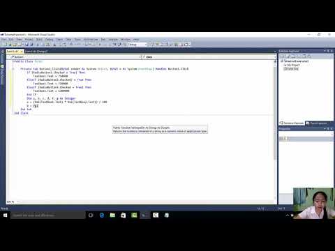 โปรแกรมร้านขายรถ VB.net - Visual Studio 2019