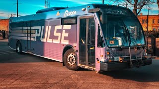 PACE PULSE MILWAUKEE LINE’S CLIP #1: 2016 ElDorado National Axess BRT - #6521