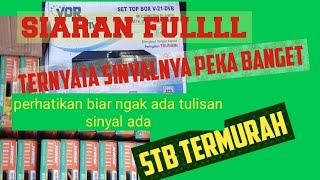 cara pasang settop box vdr dvb t2 sinyal ada siaran jadi banyak@suryaelektronikrepairs