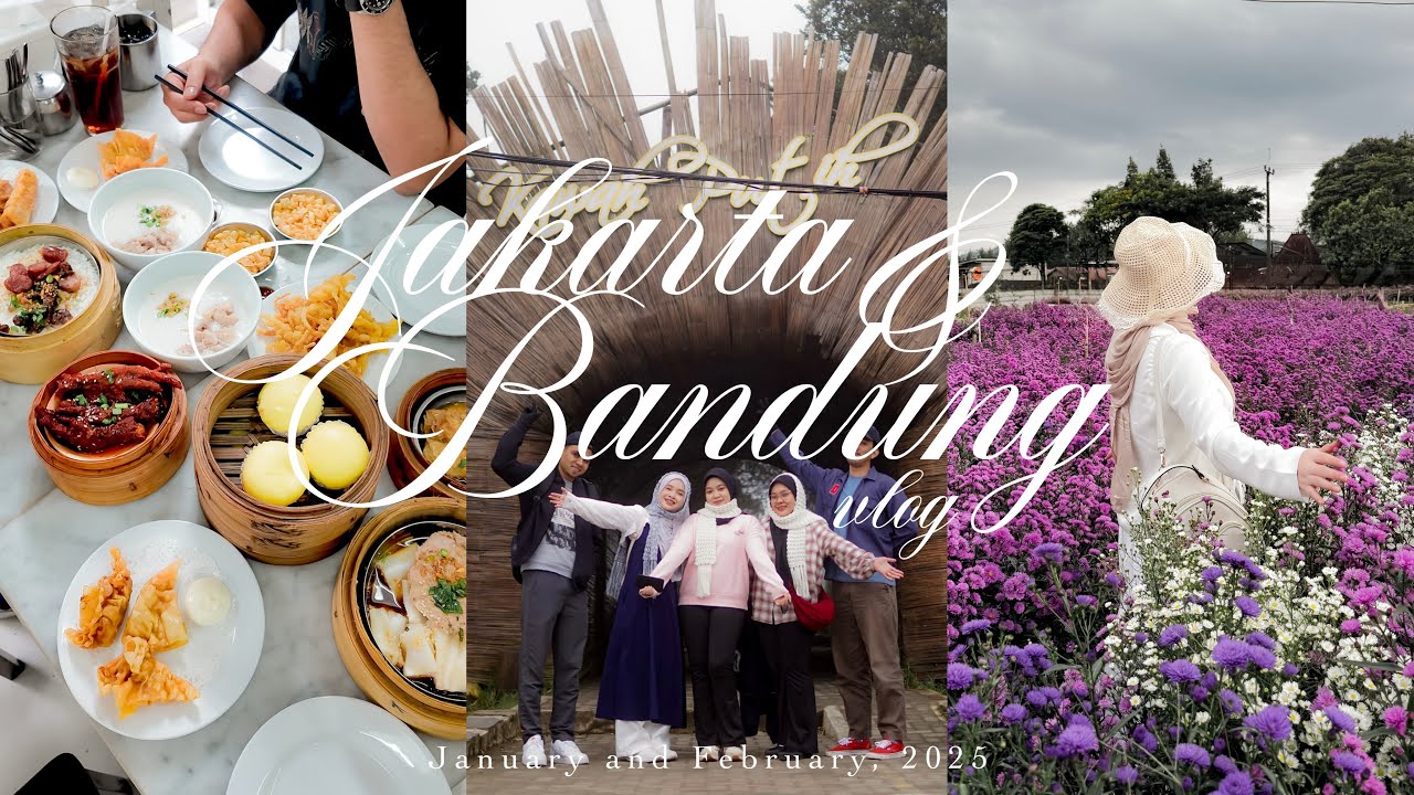 JAKARTA & BANDUNG TRIP ✈️🚆| 7 days budget & itinerary, Lodge Maribaya, Orchid Forest, Kawah Putih