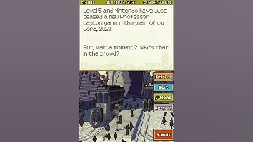 Professor Layton and the New World of Steam - Puzzle 001