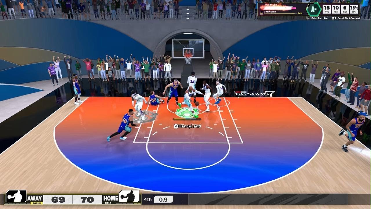 SHAQ DANCY THE CLOSER!!!!!!!! IN THE REC WIT THE BROZ!!! ON NBA 2K25