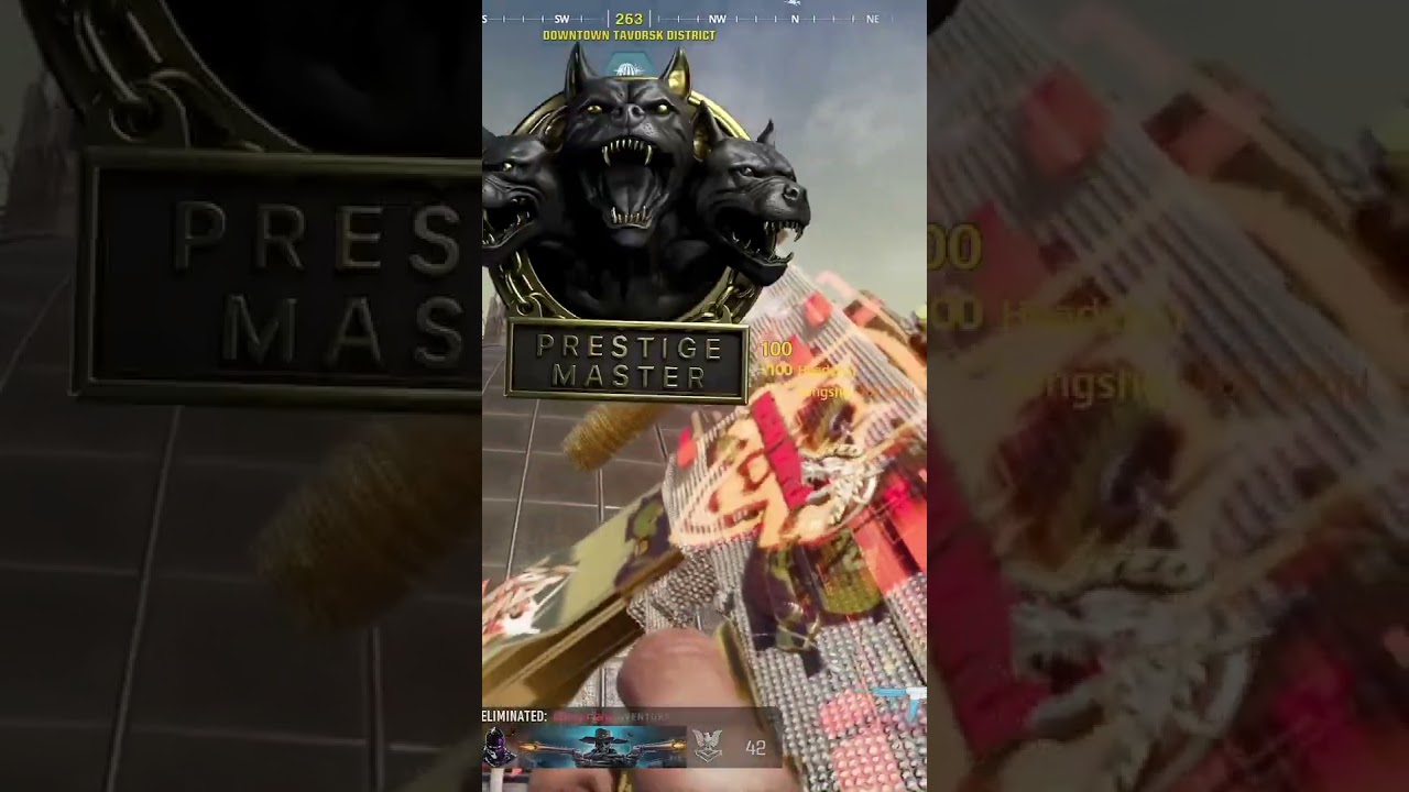 Bo6 Warzone AMS 155m headshot