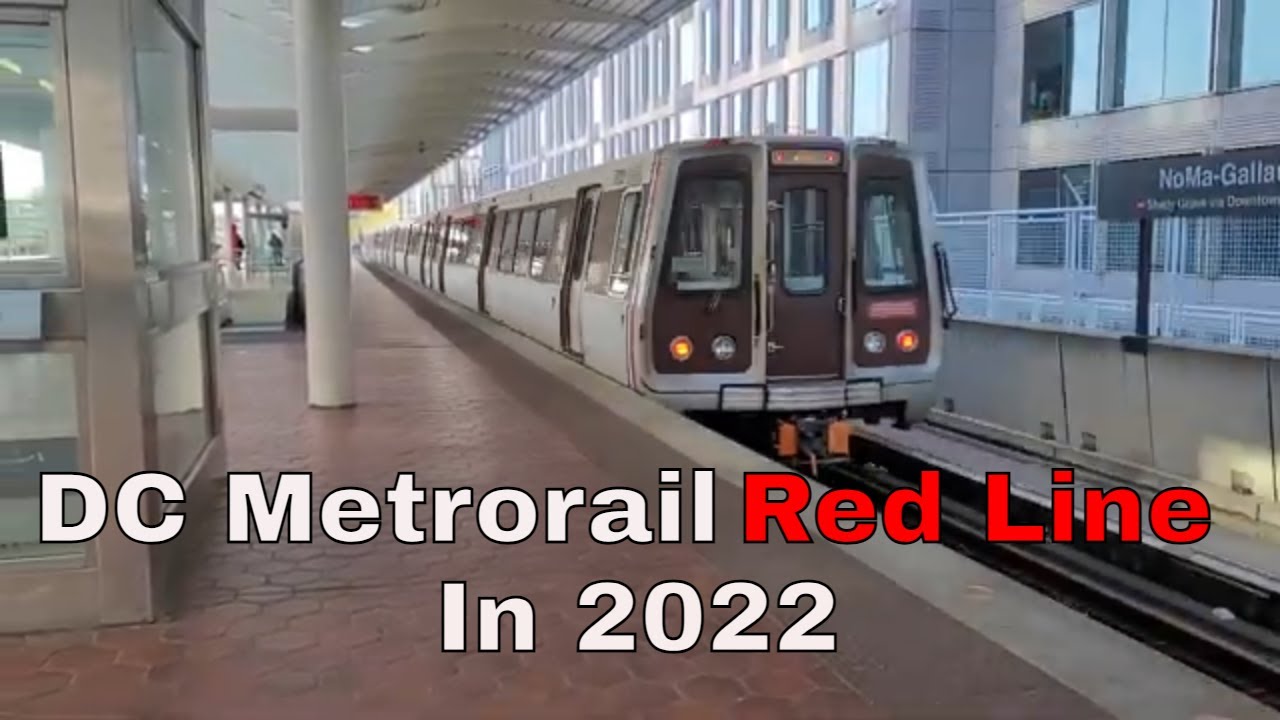 DC Metrorail Red Line in 2022